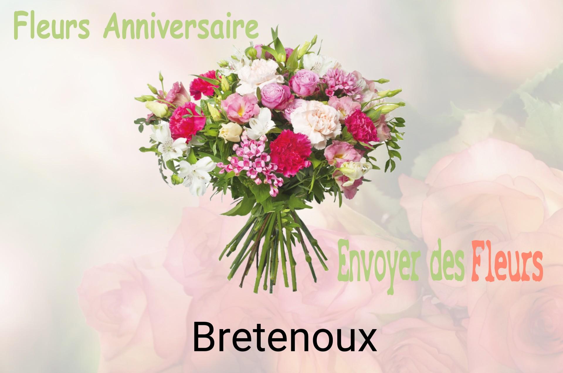 Bouquet de fleurs d’anniversaire livré à Bretenoux