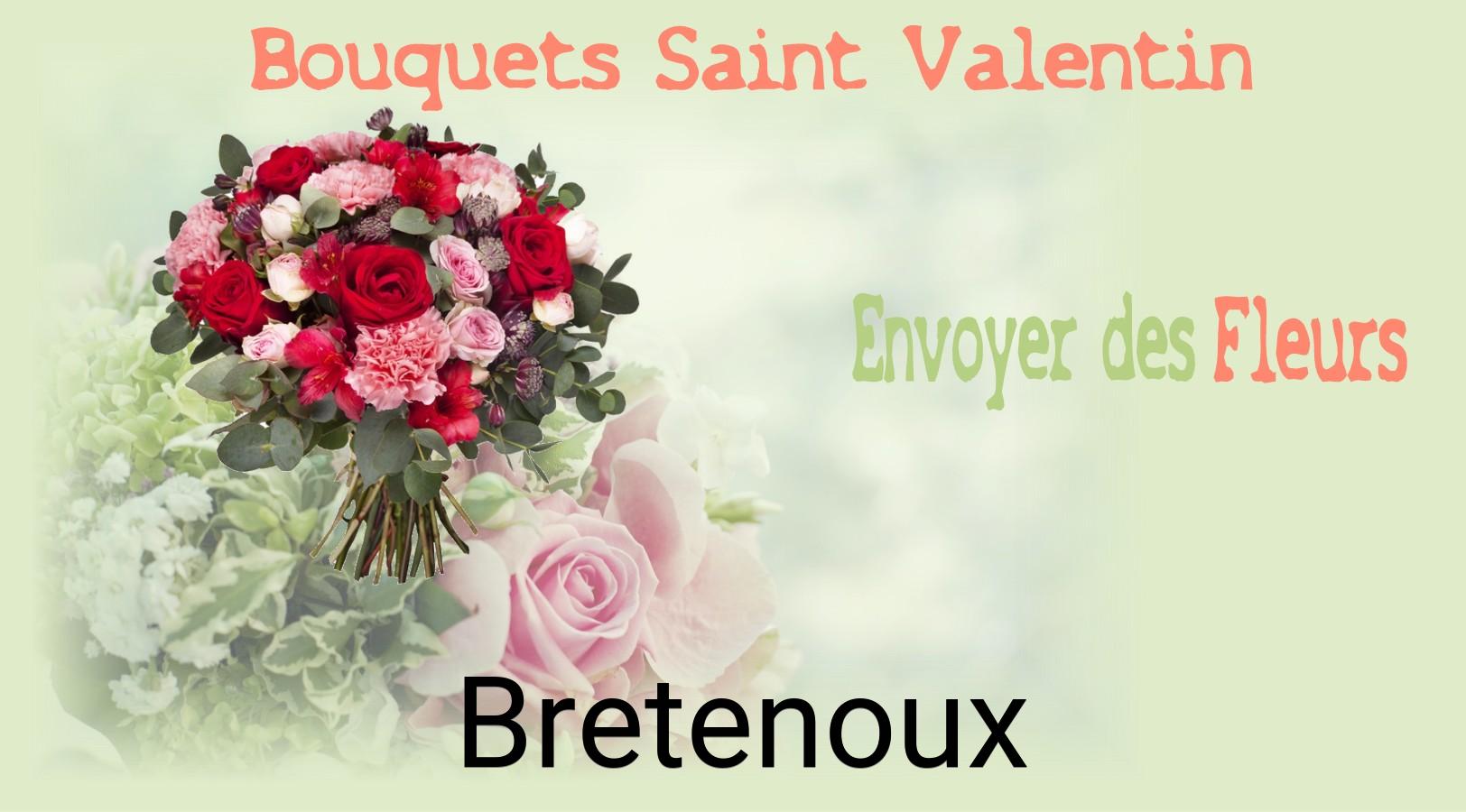 Roses de Saint-Valentin livrées à Bretenoux